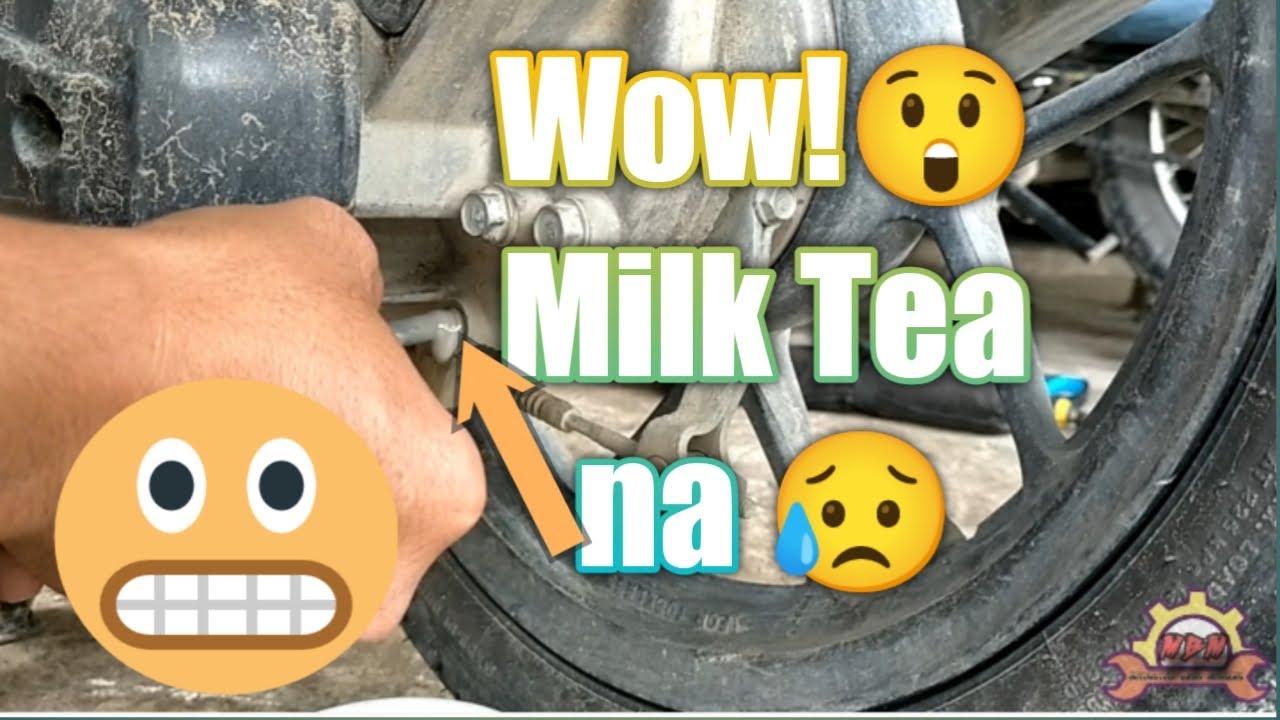 Huwag mong hintayin na ganito ang gear oil Honda Click 125i