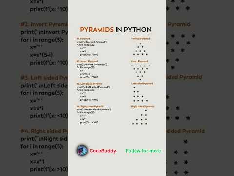 Pyramids in Python!