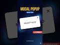 Stop Scrolling ❌ Build This React Modal Popup UI 🔥 | CodeWithAswin | Tamil