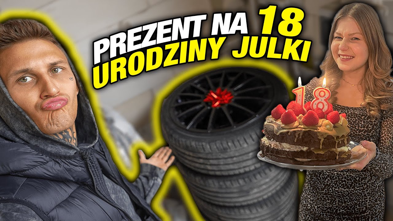 PREZENT NIESPODZIANKA NA 18 URODZINY JULKI 🎁