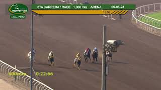 Hipódromo de Monterrico- 6ta Carrera 05 AGOSTO 23