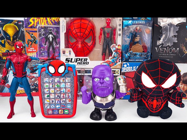Marvel Spiderman Toys Unboxing Review | Spider Man Gloves &  Marvel Spiderman Collection Toys
