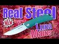 Real steel luna maius un couteau edc tout nouveau et tout beau succs assur 