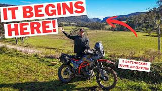 Riding the KTM 390 Adventure R To The River Source | Epic Adventure