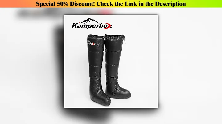 Best Seller Camping Down Socks Down Booties Sleeping Bag Socks Down Boots Camping Sleeping Boots  K