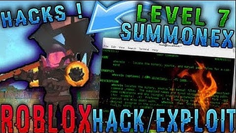 ✔️OP✔️NEW ROBLOX HACK/EXPLOIT | 🔥SUMMONEX⚡ | SCRIPT EXECUTOR ! | LEVEL 7 | Working April 2017