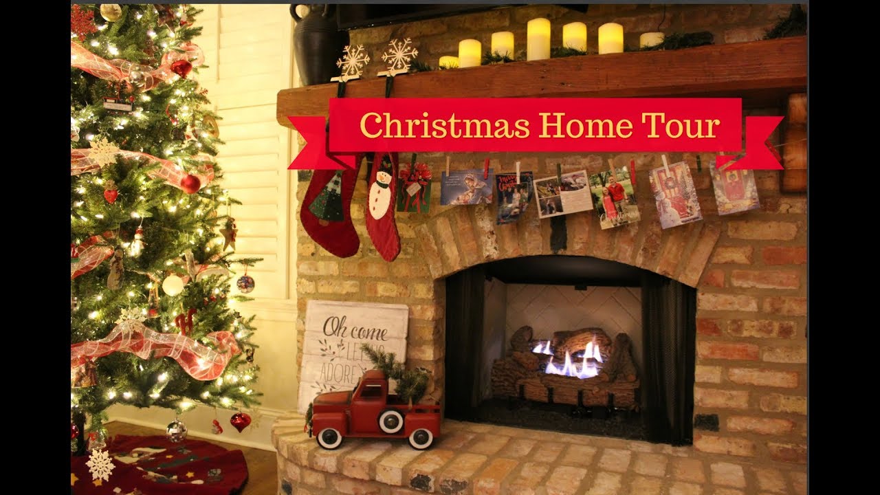 Christmas Home Decor Tour - Welcome! - YouTube