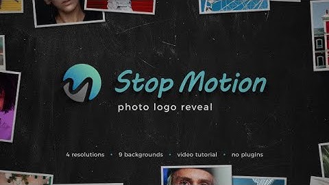Stop Motion Photo Logo After Effects Templates