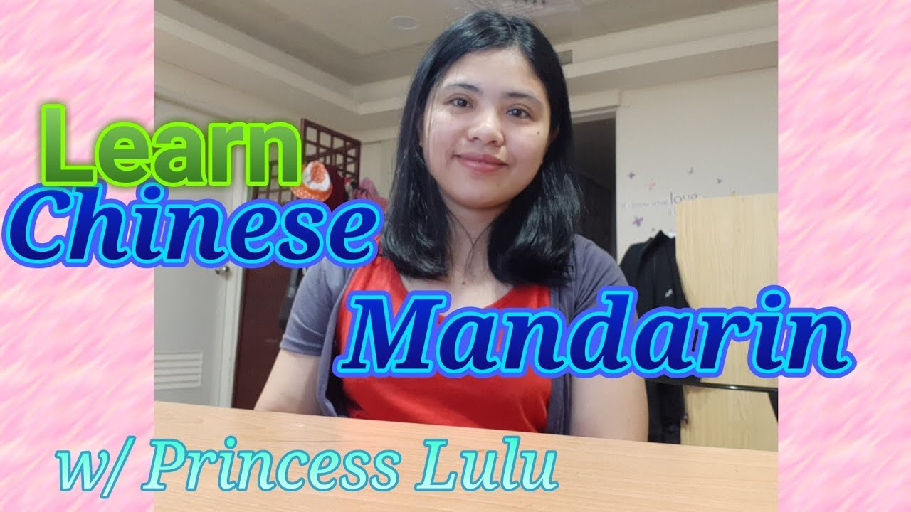 Learning Basic Mandarin - YouTube
