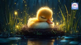 Relaxing Baby Sleep Music | Soothing Duck Animation for Peaceful Nap Time | Golden Duck Lullaby | 🐤 screenshot 3