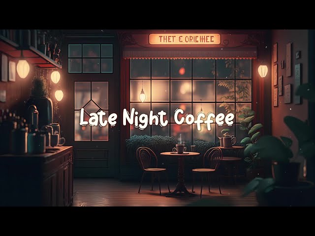 LoFi Late Night Coffee Shop [3840x2160]. Full credits to u/ remsbk