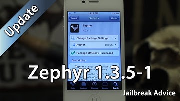 [Jailbreak Advice] Zephyr 1.3.5-1 - New Features - Premium Cydia Tweak