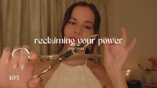 ASMR REIKI to reclaim your power (cord cutting, rattle, deep energy healing) screenshot 3