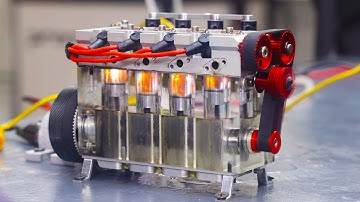 シースルー4気筒エンジン - 危険なパワー