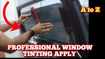 Back Door Window Tint Fixing Like a Pro | Perfect Tint Repair Tutorial
