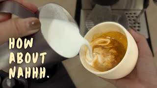 This Combination Doesnt Work White Chocolate Mocha Rancilio Silvia V6