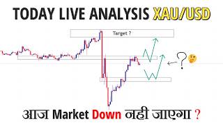 XAUUSD GOLD Today Live Analysis Hindi || GOLD FORECAST || Simple Technical Analysis Today in Hindi
