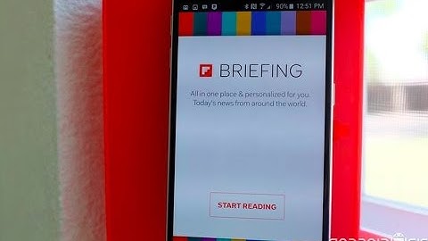 Cómo desactivar Briefing en Samsung (El lector de feeds de TouchWiz)