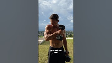 Bicep workout at home ✅