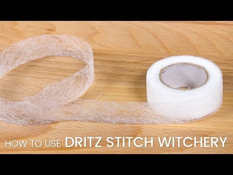 How to Use Dritz Stitch Witchery 