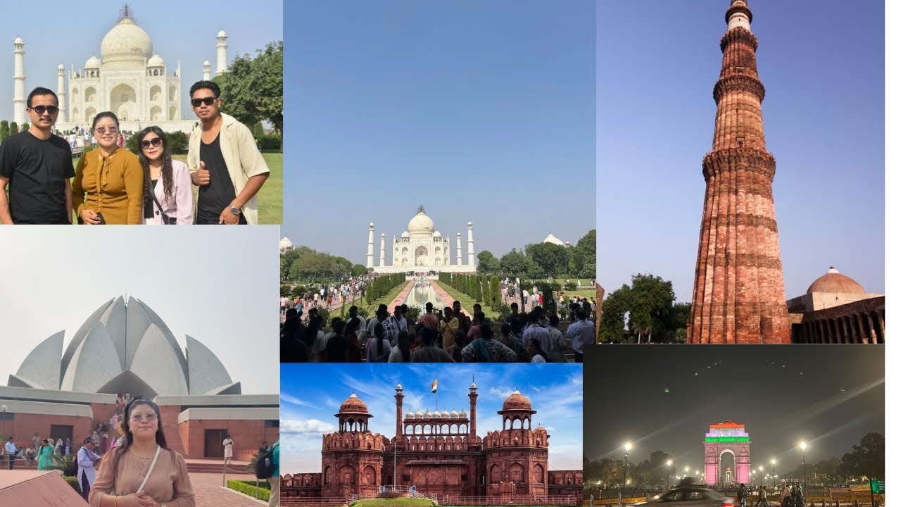 Visiting Some Historical Place in Delhi & Agra!! 