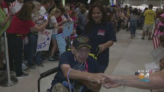 A Hero’s Welcome At Ft. Lauderdale Airport For Over 70 Veterans Who Took Honor Flight To DC Net Worth