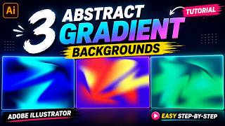 How to Create Abstract Gradient Backgrounds in Adobe Illustrator