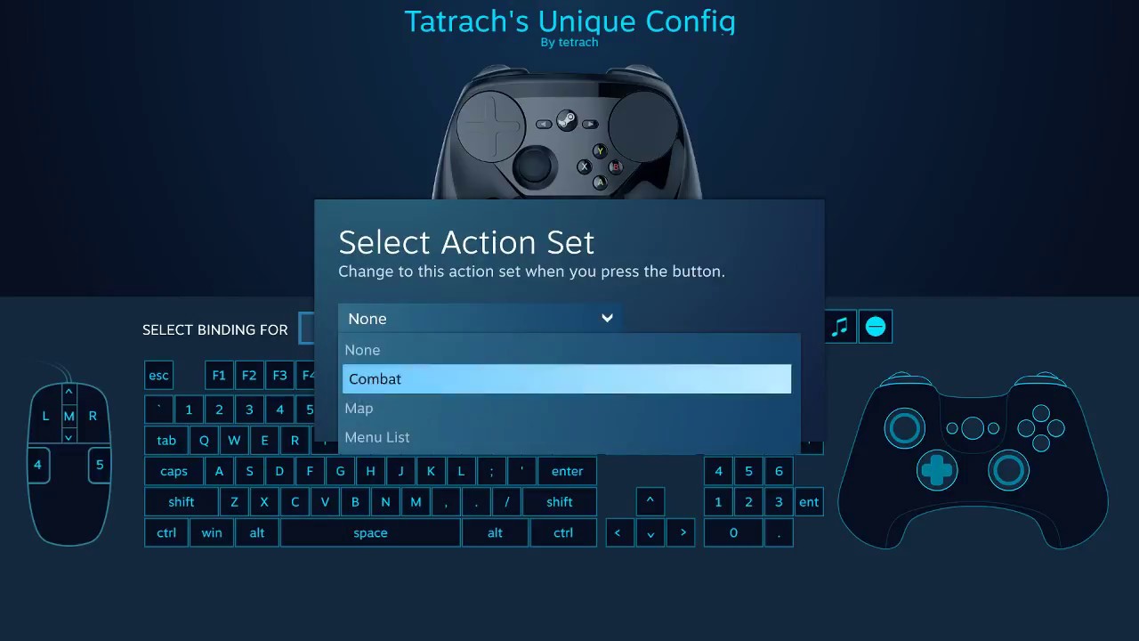 how to install steam controller touch menu icons