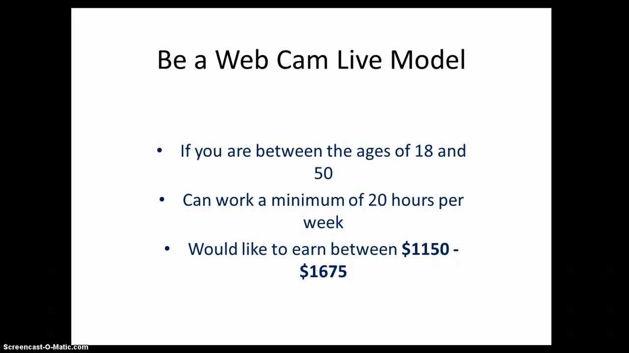 Web Cam Live About Jobs