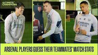 Xhaka, Saliba and Tomiyasu guess their teammates' stats | Ultimate Champions