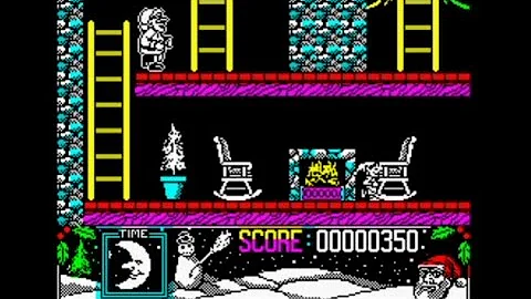 The Official Father Christmas Game 128k (2022 Edition) Walkthrough, ZX Spectrum