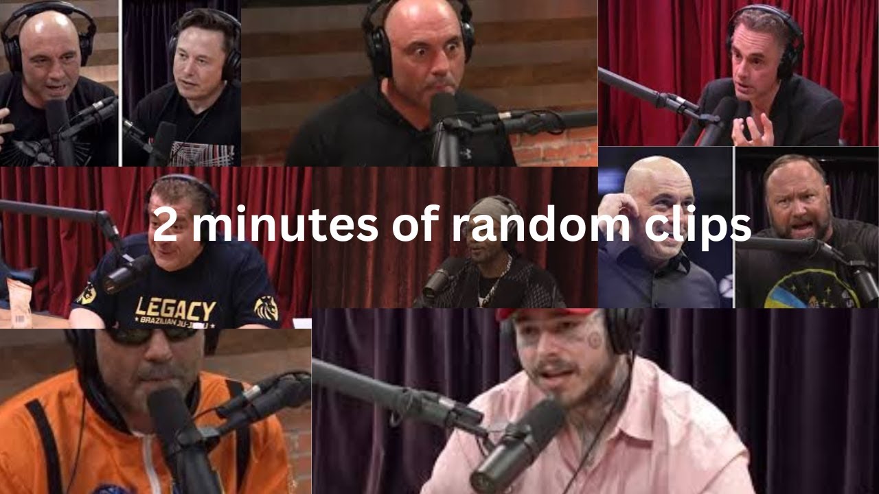 2 minutes of random Joe Rogan clips put together - YouTube