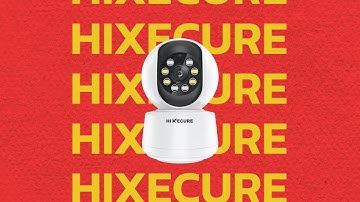 HiXecure 2MP Indoor PT Camera/ Smart Home Security with Pan & Tilt Control