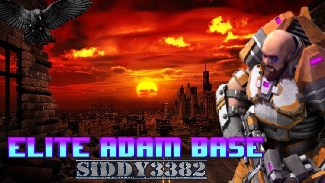 War Commander - Elite Adam Base - 11 ERM's & 1 Absolver To Kill Adam.