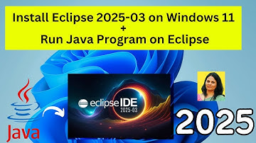 How to install Eclipse IDE on Windows 10/11 with JDK 24 [ 2025] | Eclipse IDE with JDK 24