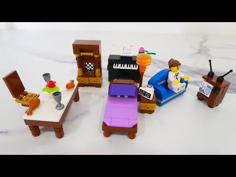 Мебель из Lego | 10 предметов