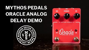 Mythos Pedals Oracle Analog Delay Demo | Midwood Guitar Studio