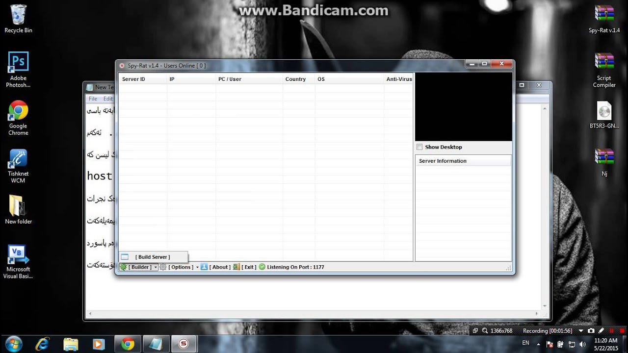 Hacking Pc in SPY-RAT - YouTube