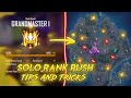 Solo Rank Push Tips And Tricks || How to Push Grandmaster/Master in Free Fire | Rank Up Fast in Solo