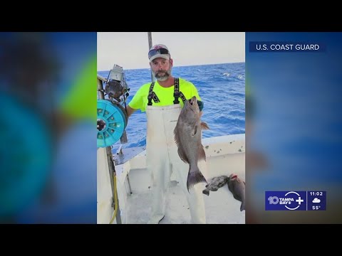 US Coast Guard is searching for missing fisherman - YouTube