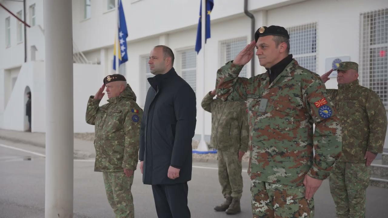 EUFOR Welcomes North Macedonia’s Minister of Defense