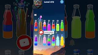 Water Sort - Color Puzzle Game Level 472 screenshot 3