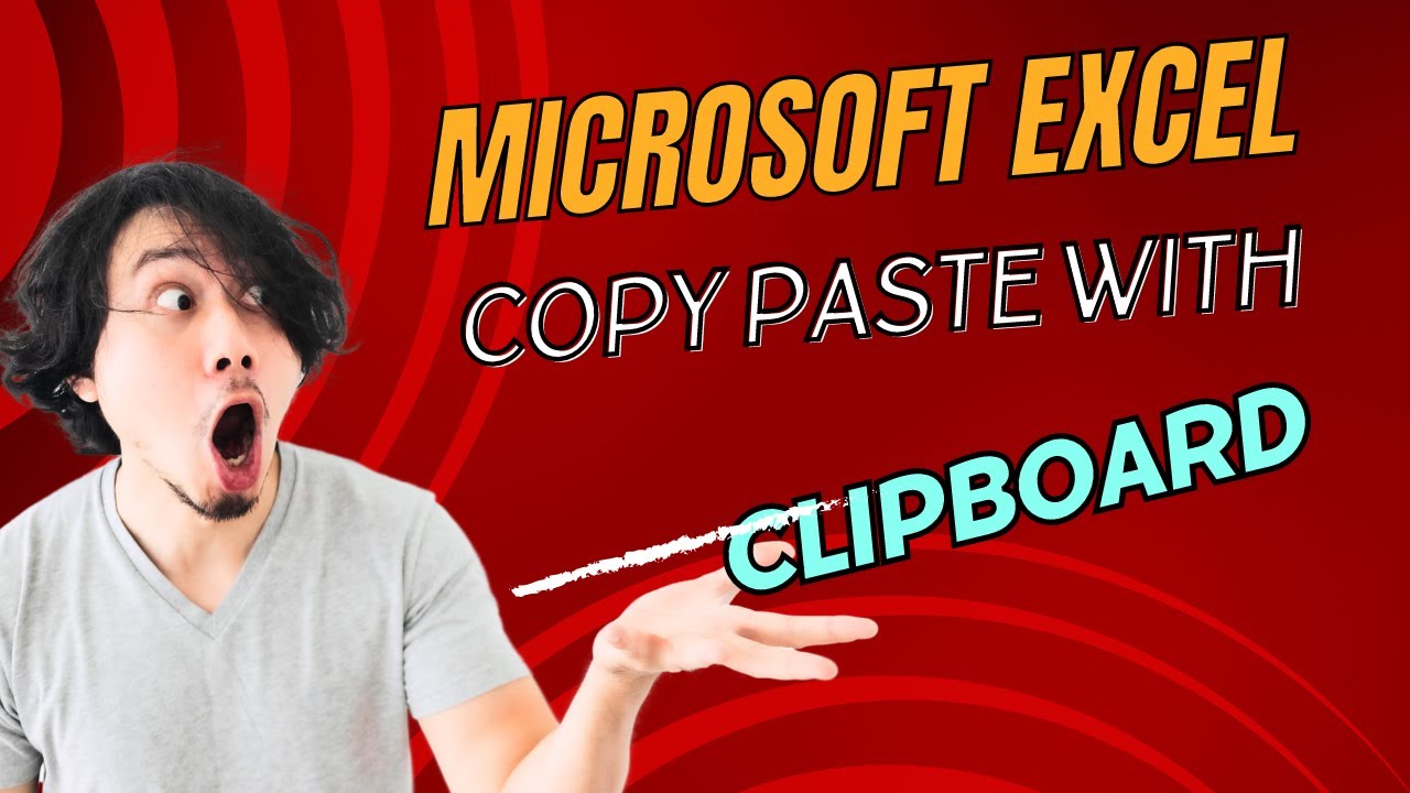 Microsoft Excel Tutorial Trick 3 - Copy Paste with Clipboard ...