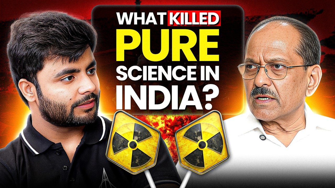 Worked with BHABHA, KALAM & SARABHAI ☢️  Story of ex-BARC Nuclear Scientist on Education