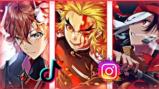 Anime Badass Moments  | TikTok Compilation | Part 32 💫