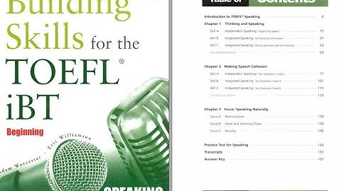 SPEAKING Section  - Chaper 1-Audio, Transcripts, Answer Keys