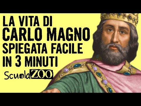 Noccioline #41 - La vita di CARLO MAGNO spiegata FACILE in 3 MINUTI