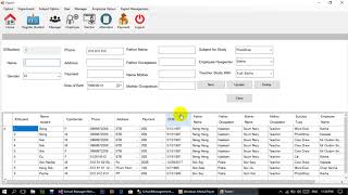 VB.Net School Management Sotfware screenshot 4