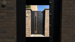 #gatedesign #moderngate #maingate #exteriordesign #luxuryhome #modernhouse #architecturaldesign