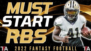 Week 4 MUST Start RB Rankings | Week 4 Start Em Sit Em